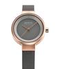 BERING Solar Серый и Розовый Нержавеющая сталь с сеткой Официально Сапфировые Женские Часы, Золото, Ремешок, 14627-369, Импортные, 3-летняя гарантия,