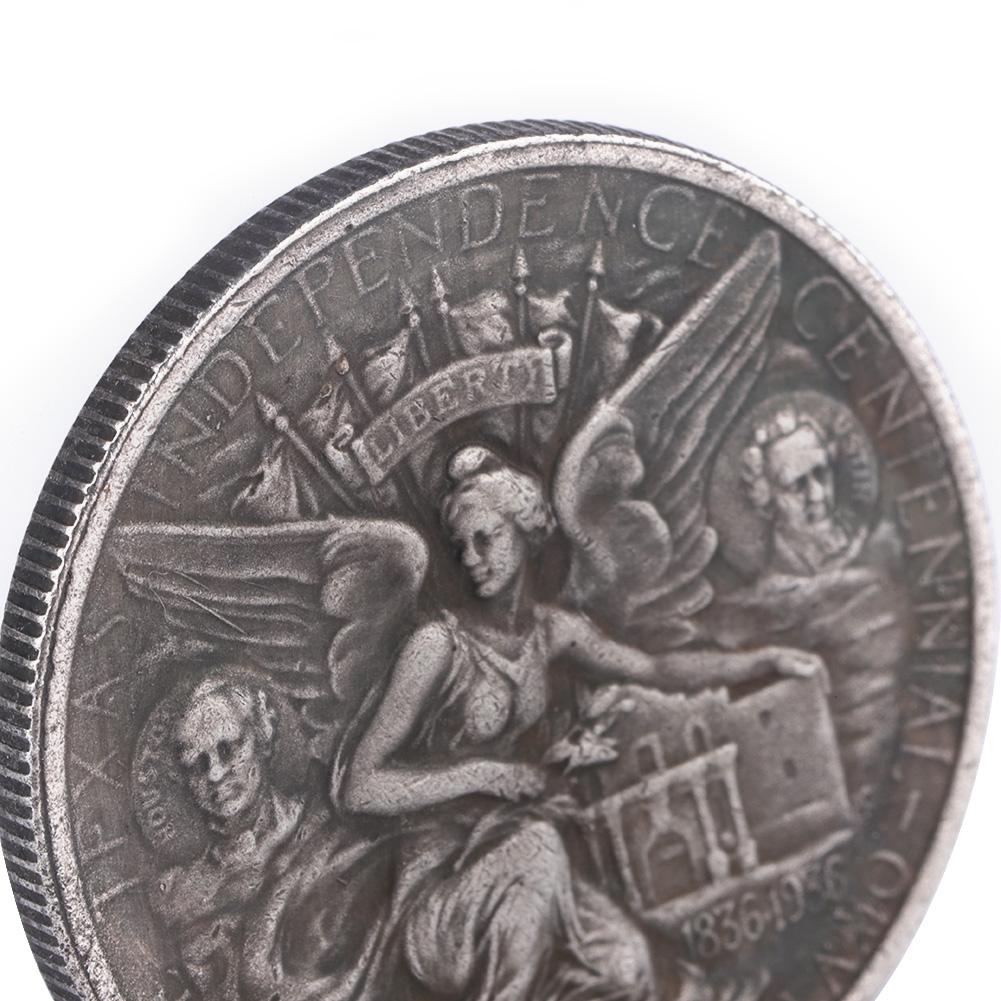 The United States 1936 D Texas Brass Silver Dollar Vintage Commemorative Collection Coin