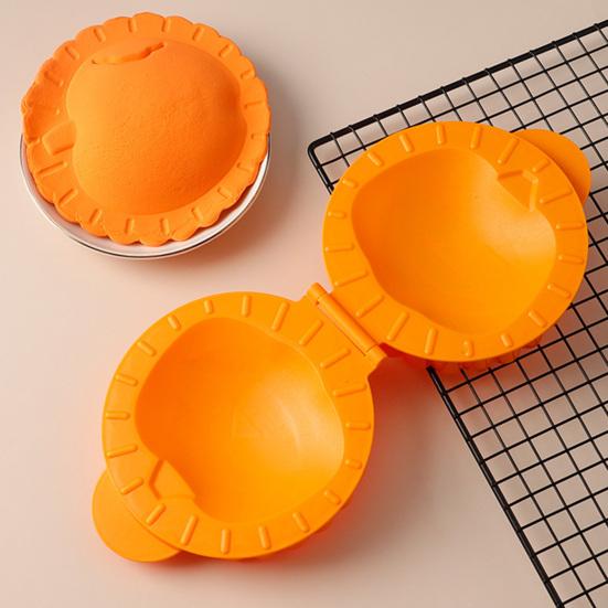 Форма для яблочного пирога Пластиковые формочки для печенья для мини-ручных пирогов Осенняя тематика Пресс для теста Карманный пирог