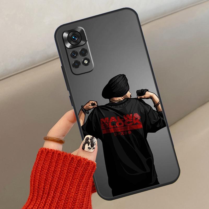 Sidhu Moosewala Case For Xiaomi Redmi Note 14 10 11 12 13 15 Pro Plus Cover For Redmi 15 14C 10C 12C 13C 15C