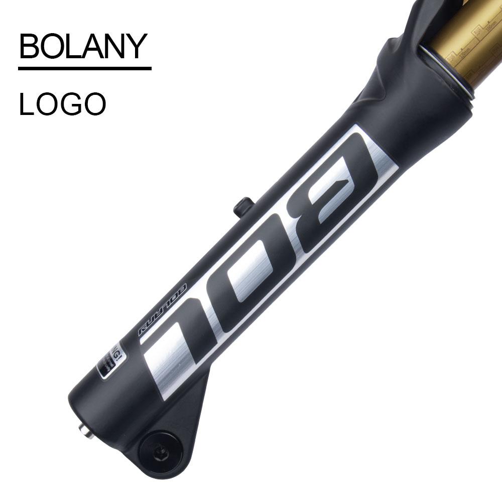 Bolany-Bicycle Front Fork with Barrel Shaft, Air Resilience Suspension, Rear Corolla Structure Design, MTB, 20 in, 24 in