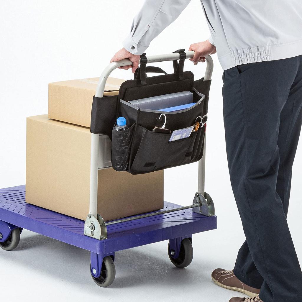 SANWA SUPPLY Сумка-тележка черная VEH-BAG1