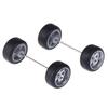 1/64 Wheels For Hotwheels With Rubber Tire Model Model Car Modified Parts Toys