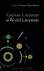 Книга German Literature As World Literature