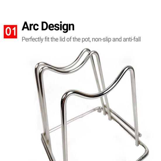 Органайзер для разделочной доски. Высокопрочная органайзер для кладовой. Подставка для разделочной доски из нержавеющей стали квадратной формы.