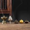 Buddhist Utensils Incense Burner Lotus Incense Censer Archaic Copper Alloy Sandalwood House Furnishings Home Office Decoration