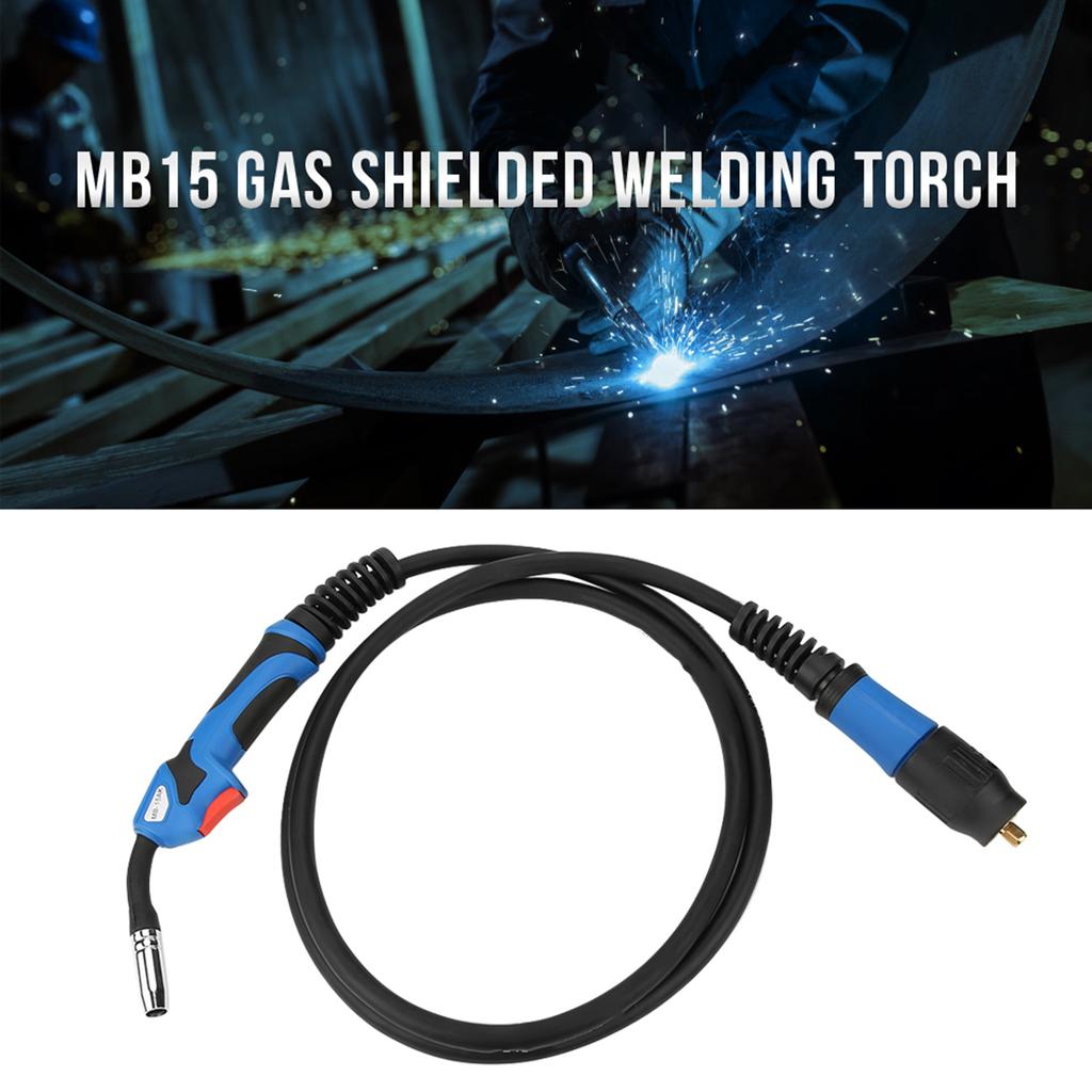 Сварочная горелка MIGMAG Gas Shielded MB15 с евроразъемом 3 м 9,8 фута