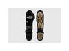 Top King Empower Shin and Foot Protectors Black/Gold L
