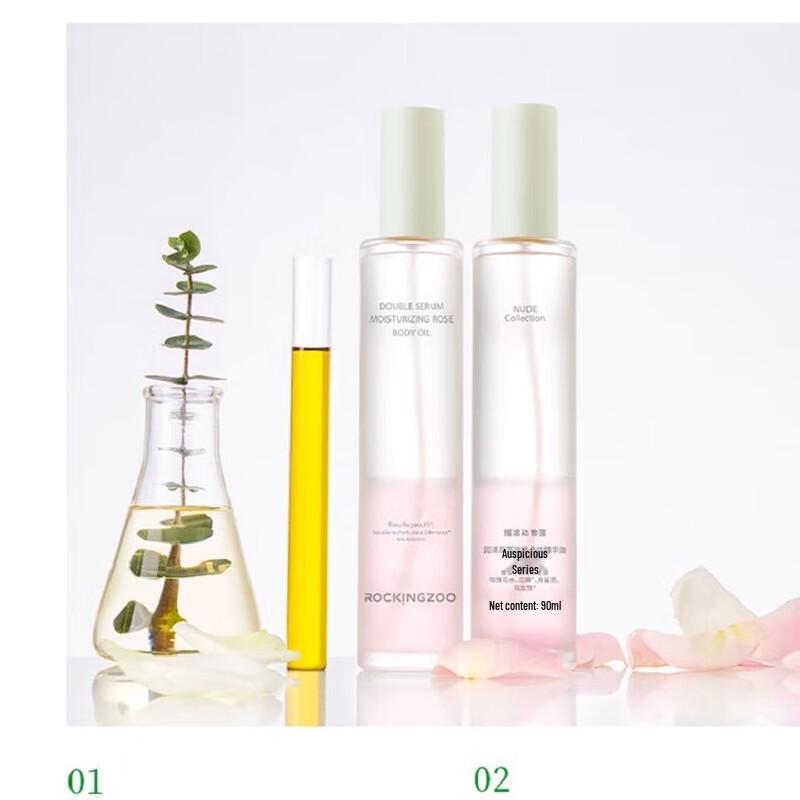 Масло для тела Rock Zoo с двойным экстрактом розы