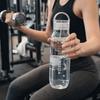 Большая емкость Портативная чашка для воды Прозрачный спортивный чайник Спортивная бутылка для воды Для офиса
