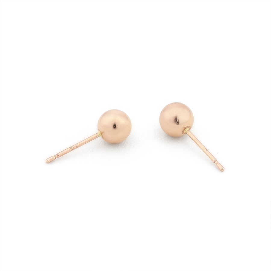 ESTELLE 18K Pink Gold Earrings (5mm) 0202-1775-0017-0000