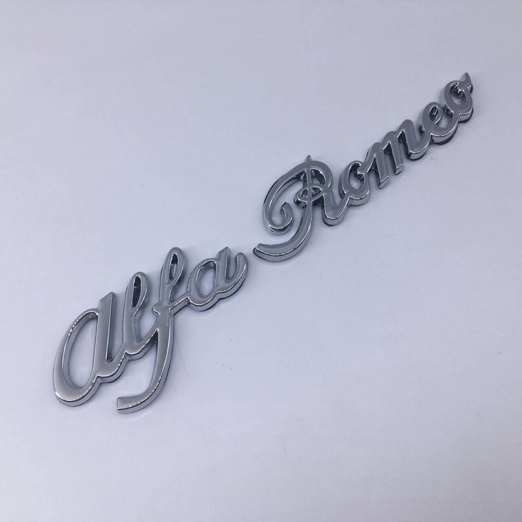 1Pc for Alfa Romeo 3D Car Emblem Sticker For 146 147 155 156 159 Stelvio Giulia Giulietta Auto Exterior StylingTE6