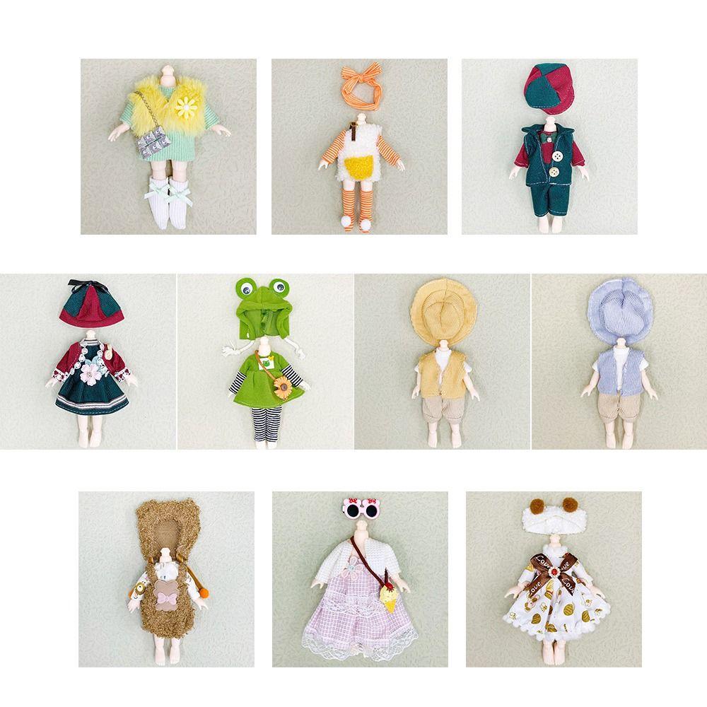 Ob11 Accessories Animal Doll Suit Beautiful Doll Outfit Doll Clothes 16~17cm Dolls Dresses