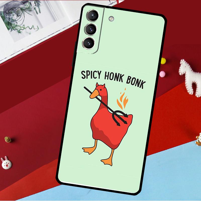 Утка Гусь Кряк Бряк Смешной Мем Чехол Для Samsung Galaxy S25 S24 S22 S23 Ultra Plus S20 S21 FE S9 S10 S24 FE Чехол для Телефона