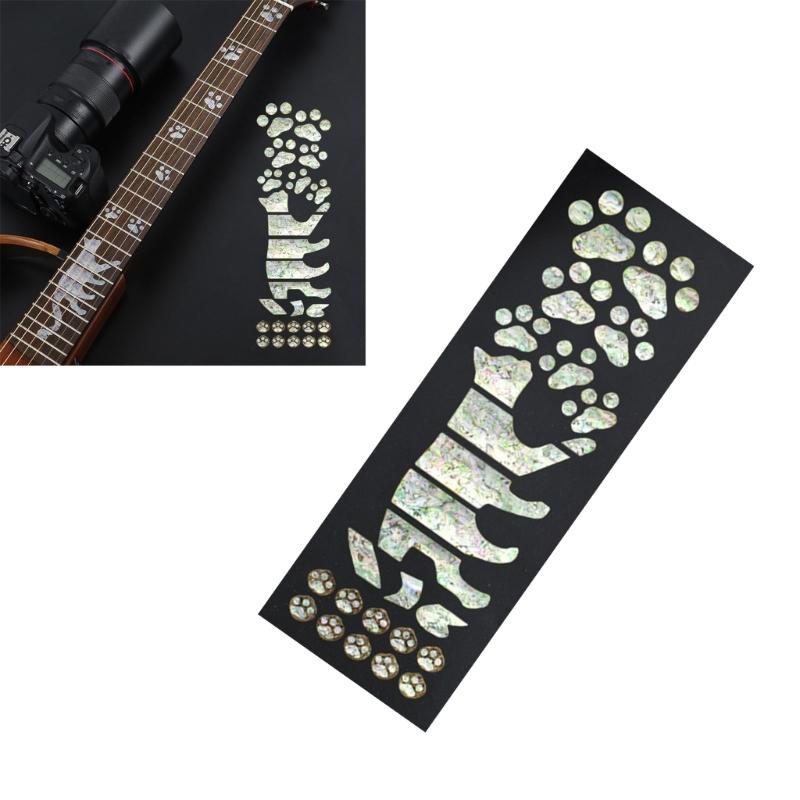 Guitar Fretboard Stickers For Beginners Quickly Learning Tool With Removable Adhesive And Color Coded Frets