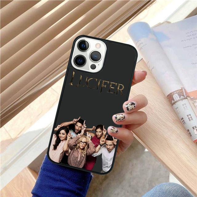 Чехол для телефона Lucifer Сериал Для iPhone 17 Air 15 16 14 13 12 Pro Max 11 Pro Max Plus Coque Shell