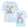 Manowar Hip Hop Band Print Tshirts The Blood Our Enemies Tour 2025 Tees Short Sleeve Cotton T-shirt Graphic Shirt