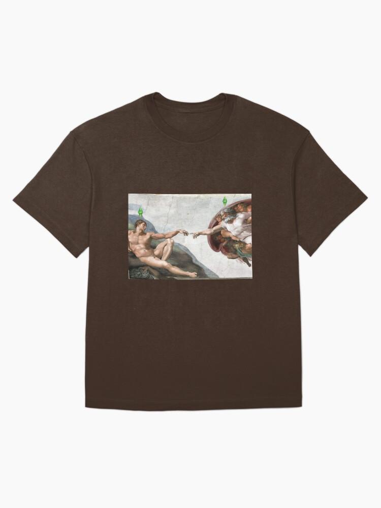 The Creation The Creation of Adam Sims Oversized T-Shirt