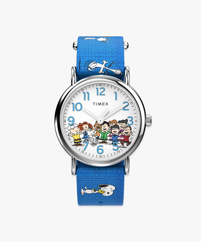 Taimaegseu X Peanuts Weekender Друзья Снупи Модные Часы 38 мм