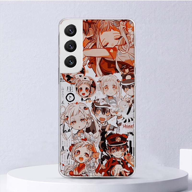 Аниме Туалетный Мальчик Ханако-кун Мягкий Чехол Для Samsung Galaxy M12 M21 M30S M31 M32 M51 M52 Чехол Для Телефона Note 8 9 10 + 20 Ultra J4 J6