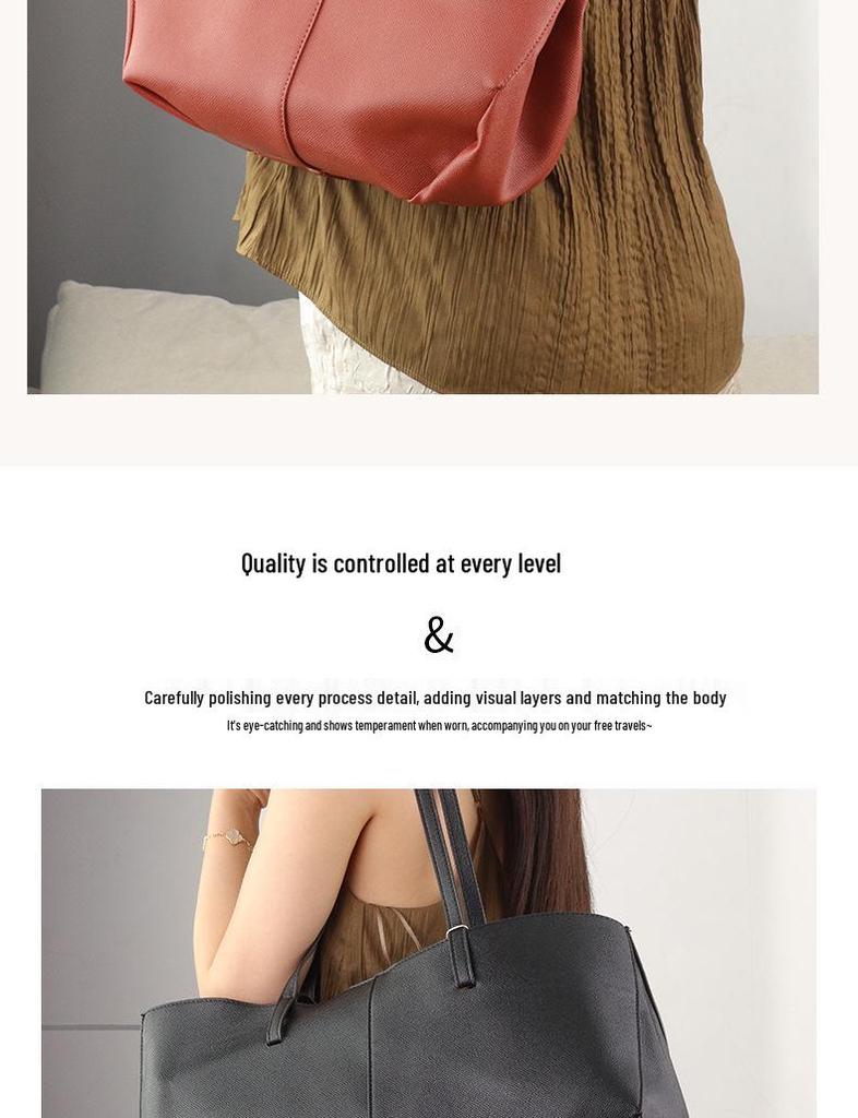 Cross-Border Bolingen Women's Large Capacity Tote Bag, Versatile Underarm Handbag