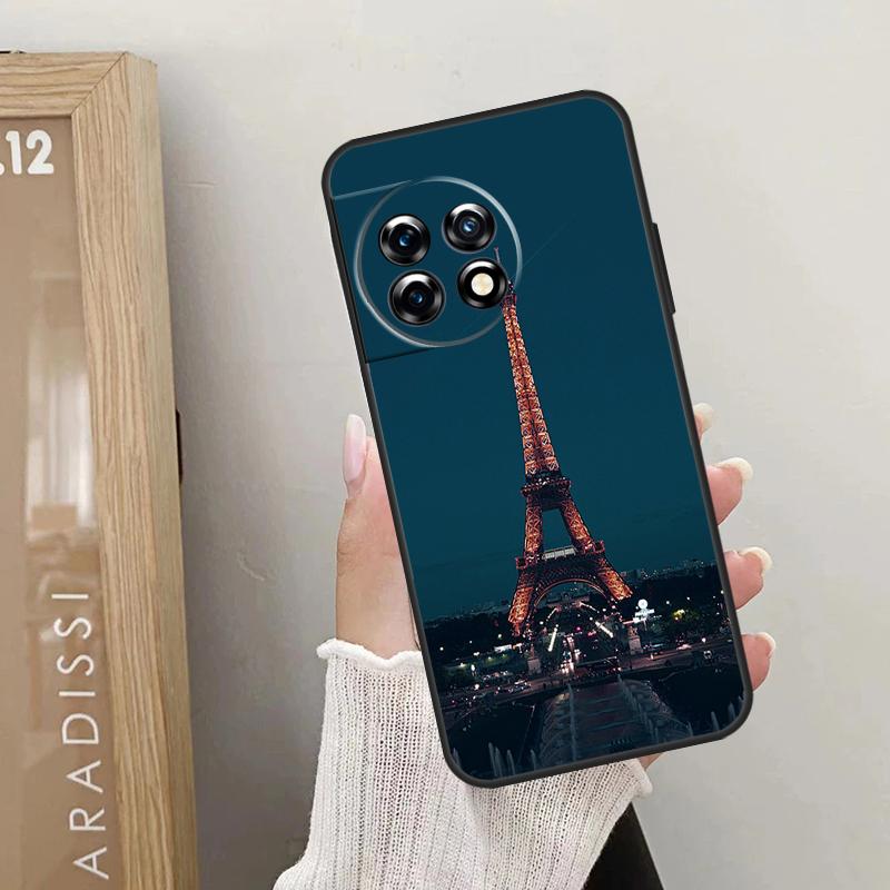 Париж Эйфелева башня Франция Чехол Для OnePlus Nord 5 CE 2 3 4 Lite N20 N30 OnePlus 15 R 13R 12R 10R 13T 10T 11 12 13 Обложка