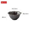 Ceramic Gold Border Flower Shaped Bowl Retro Salad Bowl Dessert Bowl Thick Soup Bowls Service Bowls Hotel Specialty Tableware