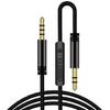 Аудиокабель Стабильный Встроенный микрофон 3,5 мм Передача Защита от помех Штекер-штекер Аудиопровод