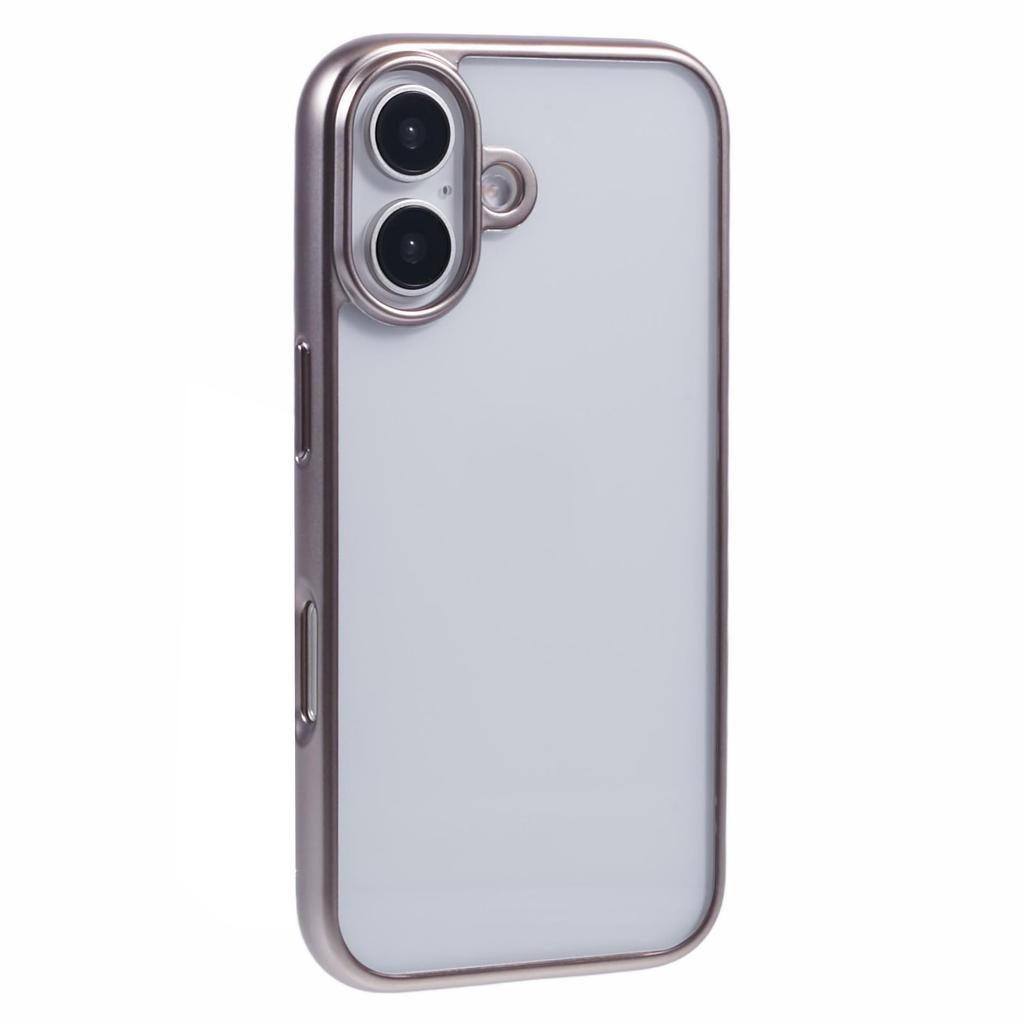 KIGC Ice Silk Series For iPhone 16 Case TPU+PC Electroplating Phone Cover