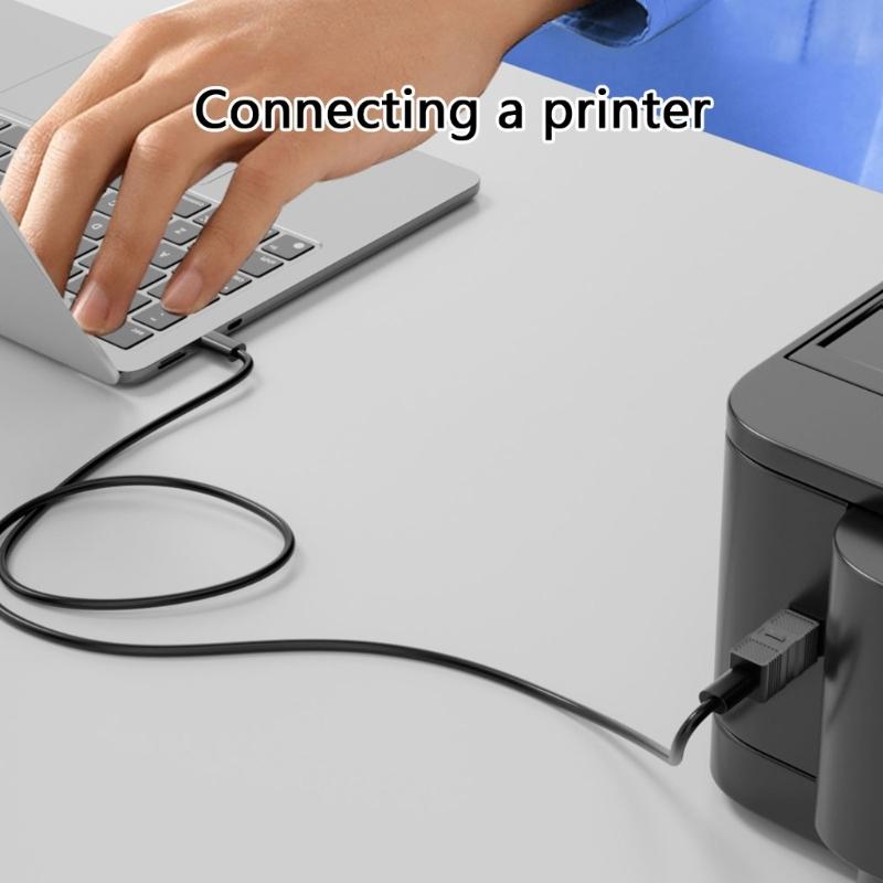 USB B USB3.0 Адаптер для принтера Type C на B Квадратный порт Конвертер Подключение Корпус для жесткого диска Копировальный аппарат Передаточный адаптер