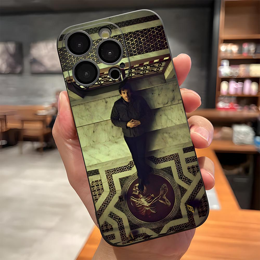 Чехол для телефона с изображением сериала ужасов Ганнибал Для IPhone 17 Pro Max 15 Pro 16 14 Plus 12 13 Mini 11 Pro Ударопрочный Мягкий Чехол