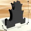 Household Dumbbell Rack, Weight Rack Stand, 3 Tier Gym Holder for Fitness