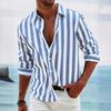 Men's Casual Beach Long Sleeved Shirt