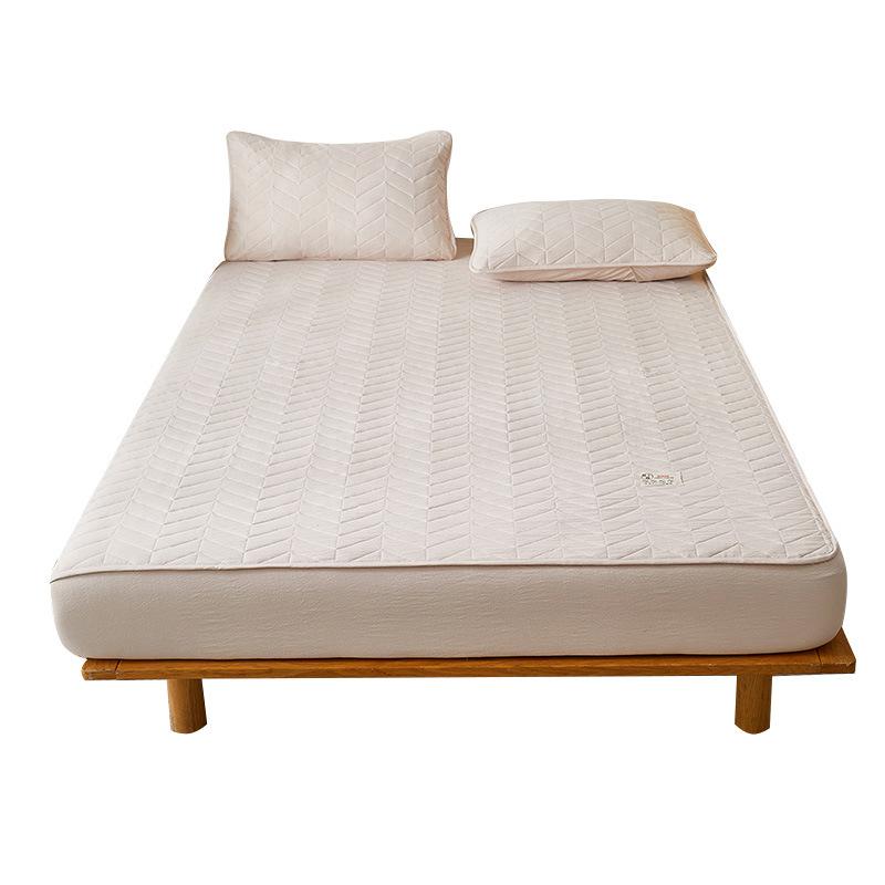 Хлопковая водонепроницаемая простыня на подкладке, утолщенная стираная хлопковая трехсекционная наматрасница Simmons