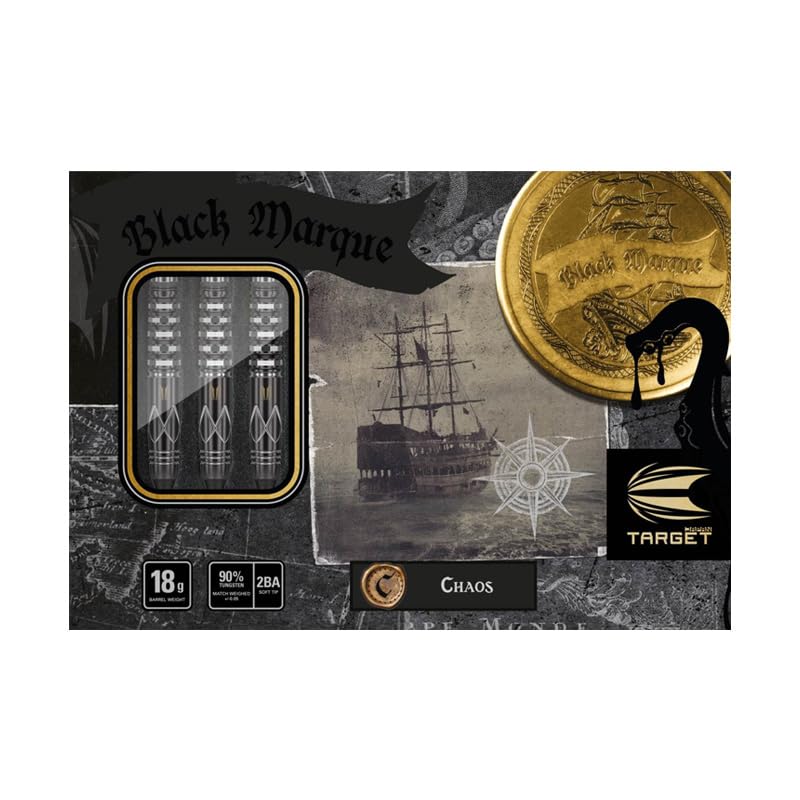 Target Black Mark Chaos Tungsten Leonard Chai Marque 18.0g 90% (Черный ХАОС)