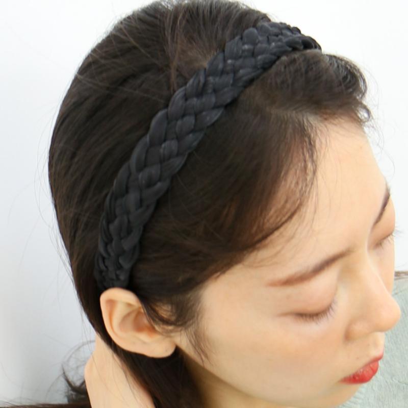 UNI.J Макраме Черный Ободок Ia138