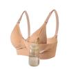 Hands-Free Breast Pumping Bra for Nursing, Breathable Maternity and Breastfeeding Support