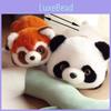 Panda Transforming Flip Into Raccoon Plush Toy Cute Fun Double Sided Gift Kids