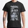 Men Fashion Casual Short Sleeves Graff Love Yourself Tops Aesthetic Vintage Oversized T-shirts