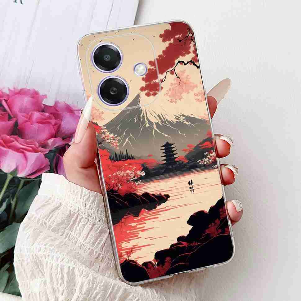 Для Oppo A3 4G CPH2669 Чехол Популярный Расписной Мягкий Силиконовый Чехол для Телефона Для Oppo A3X A3 X 5G CPH2681 Задняя Крышка Корпус