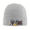 Пожалуйста, посетите JW.ORG Merch Зимняя вязаная шапка-бини с отворотом Для женщин Мужчин Череп Вязаная шапка Кепка Цветочный логотип Шапки-боннет