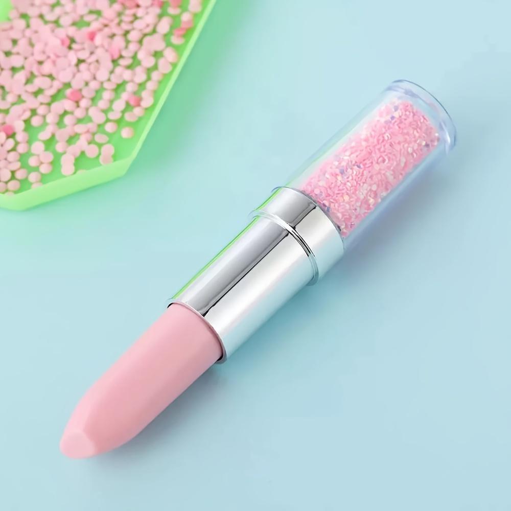 Форма губной помады, алмазная ручка для рисования, 5D алмазная ручка для рисования, наконечник, алмазная ручка для рукоделия, аксессуары для вышивки крестиком