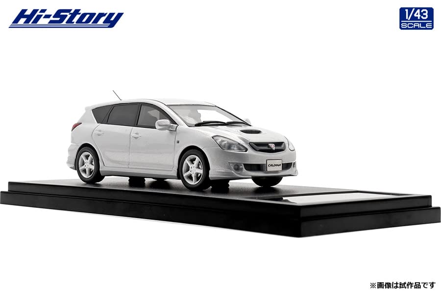 INTERALLIED Hi Story Toyota Caldina Silver Mica Metallic Готовый продукт 1/43 GT-FOUR (2002)