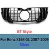 For Mercedes GL X164 2007-2009 GL320 GL350 GL450 GL550 GL500 Diamond Style Front Grille Black Sport Mesh Upgrade Replacement