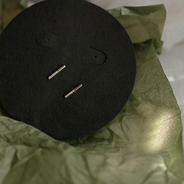 Slim and Stylish, Slender, Straight Stick One-line Earrings for Women