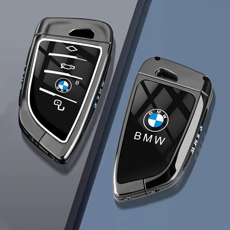 Funda de aleación de Zinc para llave remota de coche, para BMW F10 F20 F30 G20 G30 X1 X3 X5 X6 X7 1 3 5 6 7 G11 F15 F48 M3 M5 FY3