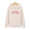 Chicago Men Hoodie Fashion Oversize Hoodies Women Pocket Long Sleeve Hoodies Clothing Chicago Sweatshirt Women Sweatshirts