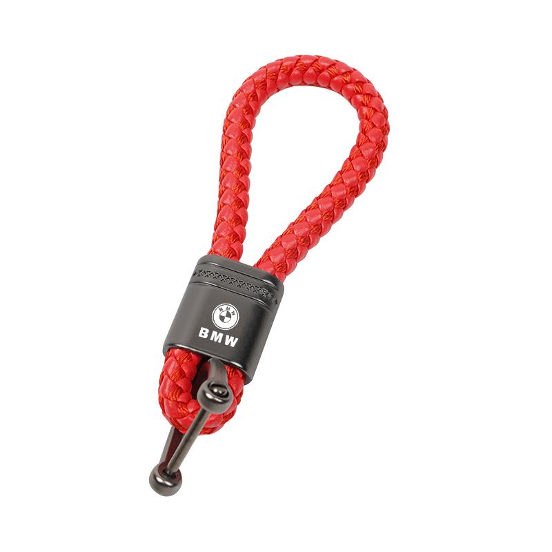 Braided Rope Keychain Durable Zinc Alloy Key Ring Pendant For BMW Performance E46 E60 E90 E39 E87 E36 E92 E70 E91 X3 X5 X1 X2 X4 rlzh86