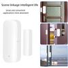 Tuya/Zigbee Smart WiFi Магнитный датчик открытия/закрытия двери Уведомление об управлении приложением Smart Life Совместимость с Alexa Google