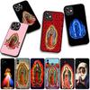 Cover for Apple iPhone 17 16 11 Pro XS Max XR 6 7 8 Plus 16E SE 2020 Air 5 SE2 Phone Case Virgen de Guadalupe Bible Verse